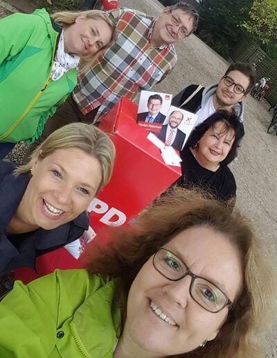 AfB aktiv im Wahlkampf