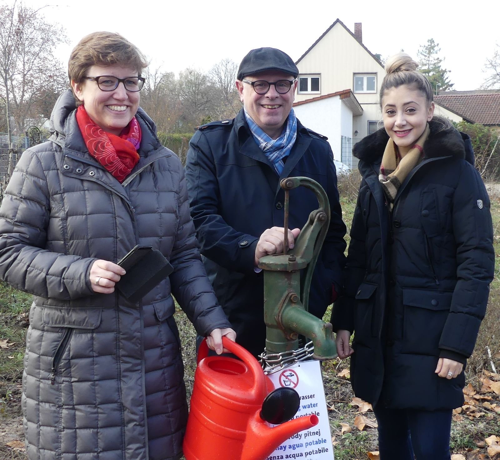 Ina Grißtede, Bernhard Boll und Naciye Baklan