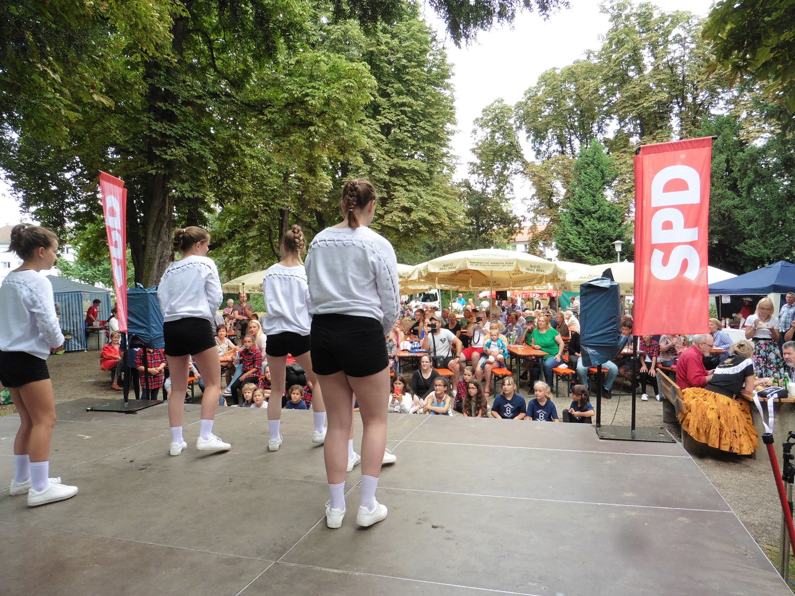 Beim Sommerfest 2018